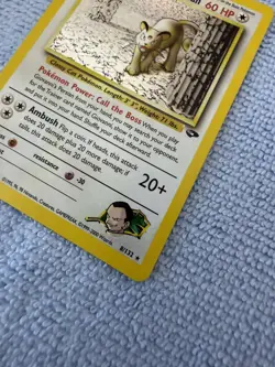 Giovanni's Persian - 8/132 - Holo Rare - Gym Challenge - Pokemon Card - MP/HP - Image 4
