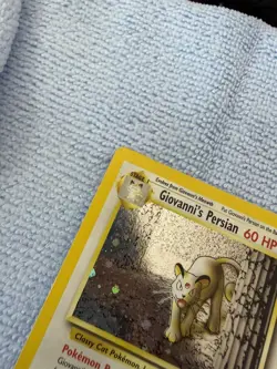 Giovanni's Persian - 8/132 - Holo Rare - Gym Challenge - Pokemon Card - MP/HP - Image 5
