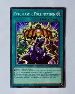 Yu-Gi-Oh! Ectoplasmic Fortification MZMU-EN008 Collector's Rare 1st Edition - Image 1