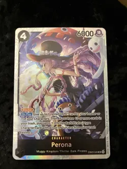2026 One Piece TCG Heroines Edition Perona Super Rare #EB03-045 ENG - Image 1