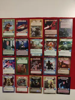 STAR WARS UNLIMITED WEEKLY PLAY FUL.L SET #20 CARDS NO FOIL SPARK OF REBELLION - Image 1