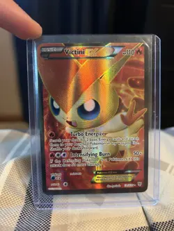 Pokemon TCG Victini EX Full Art Ultra Rare Holo Card Plasma Storm 131/135 - Image 1