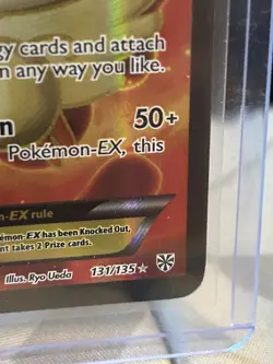 Pokemon TCG Victini EX Full Art Ultra Rare Holo Card Plasma Storm 131/135 - Image 4