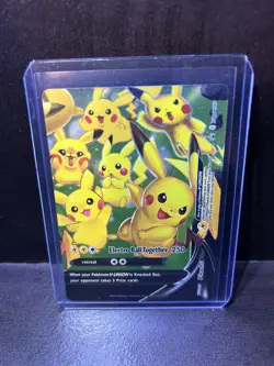 Pikachu V-Union Set Of 4 Cards Pokemon SWSH #139 #140 #141 #142 NM/M - Image 4