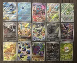 48 Card NM Pokemon AR + IR + Black Star Promo + BONUS 10 MEGA LOT NM $250+ TCG - Image 1