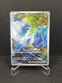 Pokemon Card - Heracross 194/193 Illustration Rare - Paldea Evolved - NM {313} - Image 1