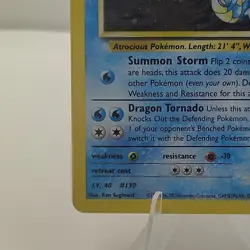 Pokemon Giovanni's Gyarados 5/132 Gym Challenge Holo Rare English WOTC Card - Image 2