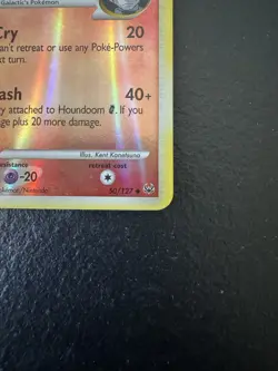 Pokemon Houndoom G 50/127 Platinum SP Reverse Holo Basic 90 HP English Uncommon - Image 4