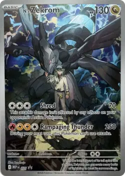 NM-Mint, English Pokemon Holo N's Zekrom - MEP031 - MEP Black Star Promos MEP - - Image 1