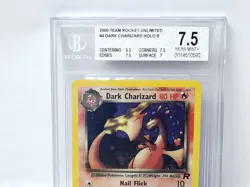 POKEMON ROCKET UNLIMITED DARK CHARIZARD #4 HOLO BGS 7.5 NICE!!!!!! - Image 2