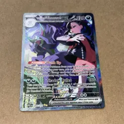 Pokemon TCG Marnie's Grimmsnarl ex 287/217 Special Illustration Rare Holo 320 H… - Image 1