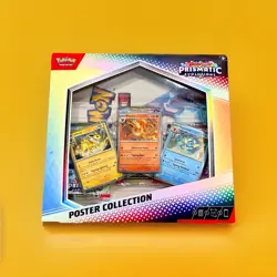 Pokemon TCG Scarlet & Violet Prismatic Evolutions Poster Collection ✅ - Image 1