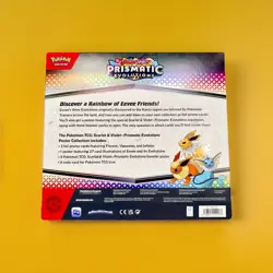 Pokemon TCG Scarlet & Violet Prismatic Evolutions Poster Collection ✅ - Image 2