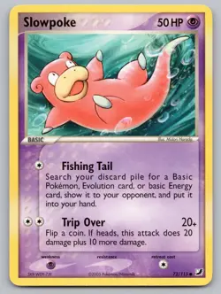 Slowpoke 72/115 Common Unseen Forces Pokemon Lightly Played - Image 1