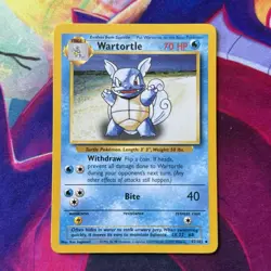 Wartortle 42/102 Base Set ENGLISH Pokemon TCG NM/LP - Image 1