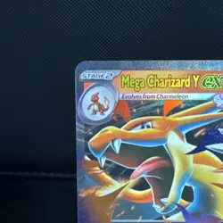 Pokemon Mega Charizard Y EX 030 MEP Full Art Holo 360 HP Nintendo - Image 3