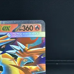 Pokemon Mega Charizard Y EX 030 MEP Full Art Holo 360 HP Nintendo - Image 4