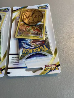 Lot of 2 Pokemon TCG Sword Shield Brilliant Stars Blister Packs Promo Swirl New - Image 5
