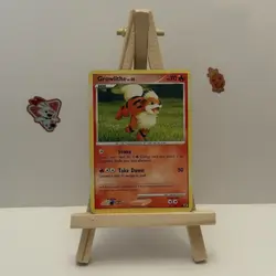 Growlithe 63/111 Rising Rivals Pokemon TCG - 2009 - Image 1