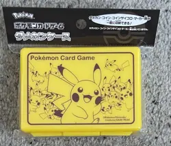 Japanese Pokemon Center Pikachu Dice / Damage Counters case - Image 1