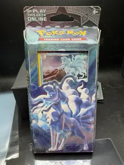 Pokemon TCG SM Burning Shadows Luminous Frost Alolan Ninetales Theme Deck Sealed - Image 1