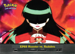 EP23 Haunter vs. Kadabra - Topps Pokemon Series 2 - Blue Logo - Image 1