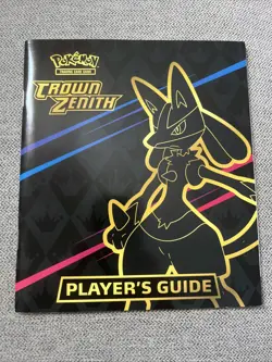 Crown Zenith Player‘s Guide Book from Pokemon TCG Elite Trainer Box ETB - Image 1