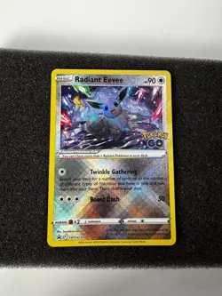 Pokemon TCG Radiant Eevee SWSH230 Holo Promo 2022 Sword and Shield Promo NM - Image 1
