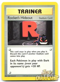 Rocket's Hideout 63/64 Uncommon Neo Revelation Pokemon NM - Image 1