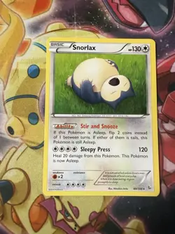 Snorlax #80/106 (XY: Flash Fire) - Pokemon TCG - Rare - Image 1