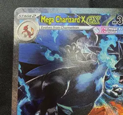 Pokemon Mega Charizard X Ex 125/94 Phantasmal Flames SIR - Image 2