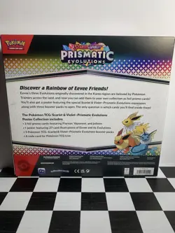 Pokemon TCG Scarlet & Violet Prismatic Evolutions Poster Collection Box - Image 3