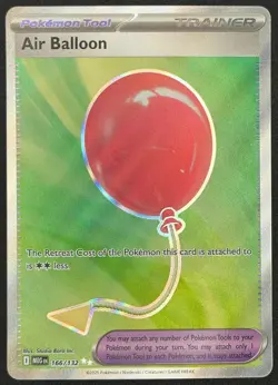 Air Balloon 166/132 - FULL ART - NM - Mega Evolution - Image 1