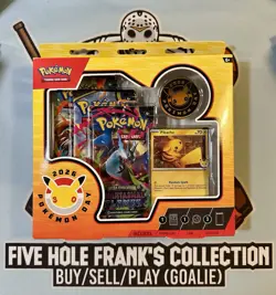 Pokemon TCG: Pokemon Day 2026 Collection 3 Packs Pikachu Promo & Coin SEALED - Image 1