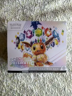 Prismatic Evolutions Elite Trainer Box ETB New/Factory Sealed Pokemon TCG - Image 1