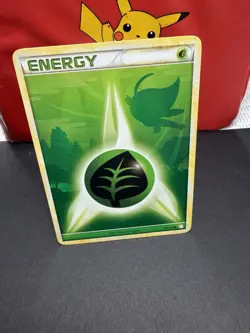 Pokemon TCG Leaf Energy HGSS Celebi 115/123 Lp Condition - Image 1