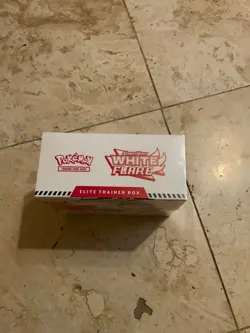 Pokemon Scarlet and Violet White Flare ETB Sealed - Image 2