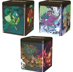 Pokemon TCG: 1 Stacking Tin (Q1 2025) Includes 3 Packs & 2 Stickers New / Sealed - Image 1