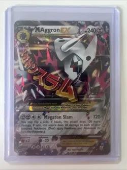 Mega Aggron EX 94/160 Pokemon Primal Clash - Ungraded - Image 1