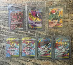 Pokemon Lot - Ascended Heroes Mega Attack Rare Lot Of 7 Gengar Lucario - Image 1
