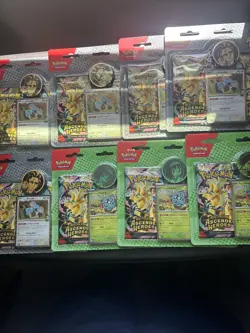 LOT OF 8 X Pokemon Ascended Heroes Tangela & Komala 2 Pack Booster Blister NEW - Image 1