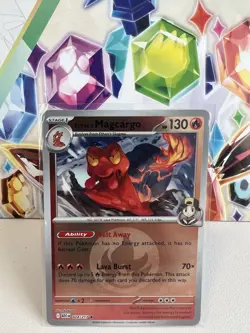 Ethan’s Magcargo 024/217 Energy Reverse Holo Rare - Pokemon Ascended Heroes NM - Image 1