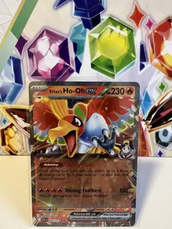 Ethan’s Ho-Oh ex 026/217 Double Rare - Pokemon TCG Ascended Heroes - NM - Image 1