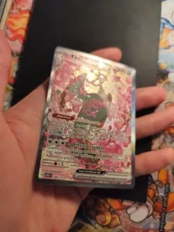 Pokemon Fezandipiti ex SAR 288/217 alt art Ascesa Eroica Italiana Near Mint 151 - Image 4