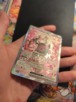 Pokemon Fezandipiti ex SAR 288/217 alt art Ascesa Eroica Italiana Near Mint 151 - Image 5