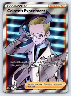 Colress's Experiment 190/196 Ultra Rare Lost Origin Pokemon Near Mint - Image 1