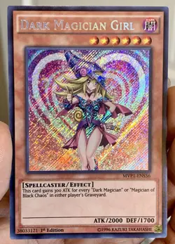 Yugioh 1xCopy Dark Magician Girl MVP1-ENS56 Secret Rare 1st Ed NM w/Tracking - Image 1