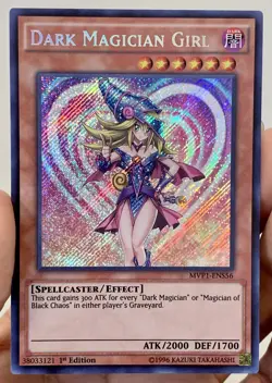 Yugioh 1xCopy Dark Magician Girl MVP1-ENS56 Secret Rare 1st Ed NM w/Tracking - Image 3