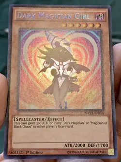 Yugioh 1xCopy Dark Magician Girl MVP1-ENS56 Secret Rare 1st Ed NM w/Tracking - Image 4