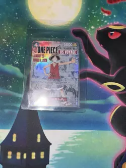 Monkey.D.Luffy (055) (College Basketball US Voyage) One Piece Promo Unsealed - Image 1